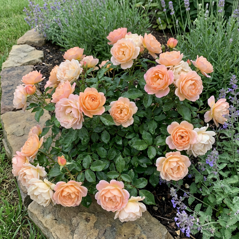 Peach Drift Rose – michaelsnursery
